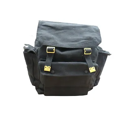 $34.95 • Buy RSW3 Webbing Backpack Canvas Bag BLACK