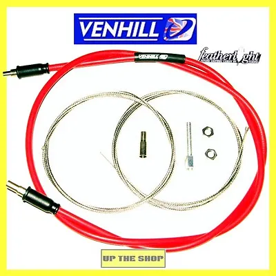 Venhill Kart Rotax Max Teflon Lined Throttle Cable 2 Inners RED TKM 100cc. Best • $50.66