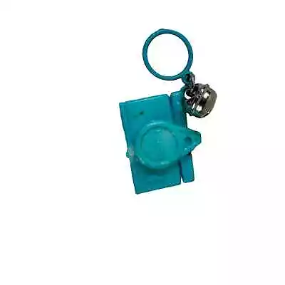 Vintage 1980s Blue Camera Bell Charm For Retro Charm Necklace • $11.99