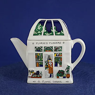 Novelty Wade English Life Florie's Flowers Collectors Teapot - 14.5cm/5.75  High • £4.99