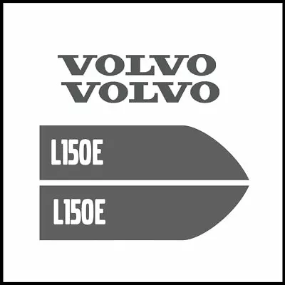 Volvo L150E Decals Sticker Kit For Loader • $97.15