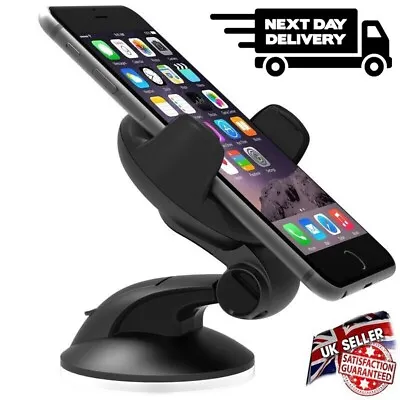 360 In Car Mobile Phone Holder Dashboard Suction Home Universal Mount Windscreen • £7.95