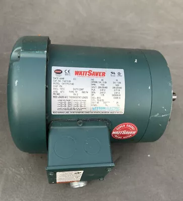 NOS Leeson  C6T17FC114D  3/4HP 3-Phase 1720/1425RPM 56H Watt Saver Motor • $299.95