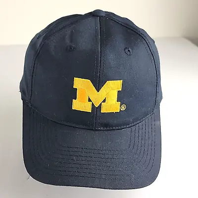 University Michigan Wolverines Hat Vintage Snapback Cap Plain Logo • $11.99