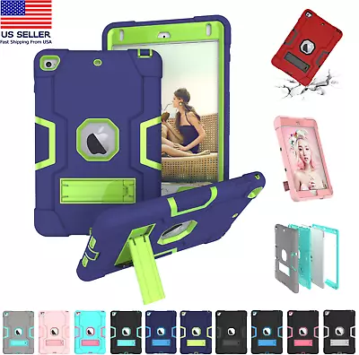 Heavy Duty Hard Stand Cover For IPad 8 7 6 5th Gen Mini1 2 3 4 5 Shockproof Case • $18.95