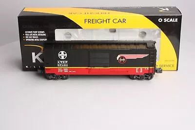 K-Line K761-1051 O Gauge Santa Fe Black Boxcar #97190 LN/Box • $112.97