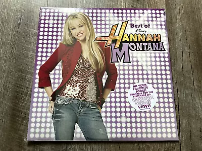 Hannah Montana - Best Of Hannah Montana Vinyl LP Album - Crystal Clear - NEW • $48.95