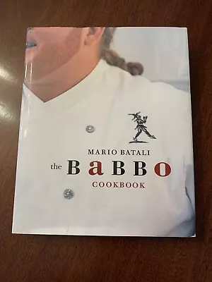 Mario Batali The Babbo Cookbook SIGNED 1st Edition HC/DJ - 2002 • $29.95