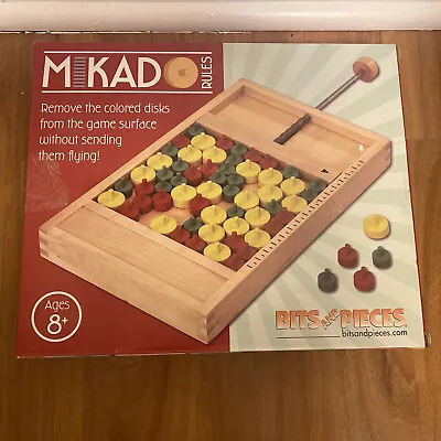 Vintage - Mikado Rules Wooden Board Game-A Classic Wooden Land Mine • $32