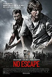 No Escape DVD (2016) Pierce Brosnan Dowdle (DIR) Cert 15 FREE Shipping Save £s • £1.95