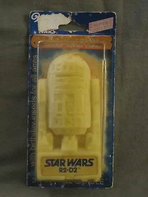 1980 R2-D2 Star Wars 3 1/2  Cake Candle Wilton • $7