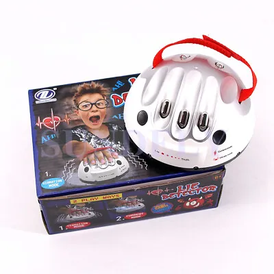 Polygraph Shocking Liar Micro Electric Shock Lie Detector Test Truth Toy Game • £15.96