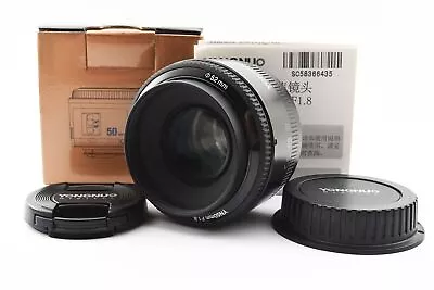 Exc Yongnuo Yn50mm F1.8 Lens For Canon EF Mount W/Box 088 • $100.24
