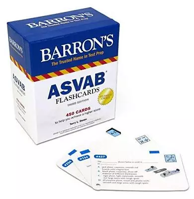 ASVAB Flashcards (Barron's Test Prep) • $38.99