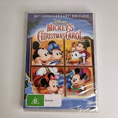 Mickey's Christmas Carol DVD 2013 PAL Region 4 Disney Brand New & Sealed • £8.11