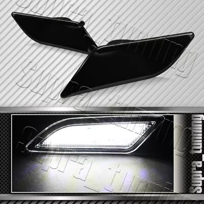 Smoke Lens For 2010-2013 Mercedes W212 E-Class White LED Side Marker Lights Lamp • $21.99