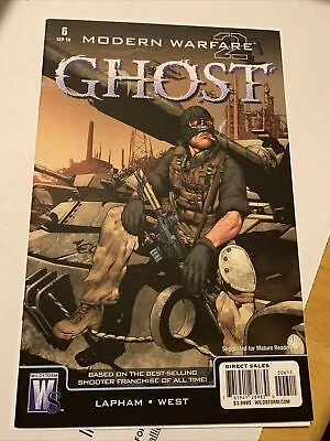 Modern Warfare 2 Ghost #6 Wildstorm Comics • $54.99