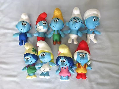 McDonalds Happy Meal Toys Smurfs X 9 From 2022 Lily Willow Farmer Blossom • £8.50