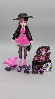 Monster High Draculaura Doll With Pet Bat-Cat Count Fabulous And Accessories • $15