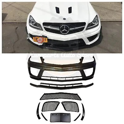Mercedes Benz C63 Black Series 507 Front Bumper For 12-14 W204 C250 C350 Only • $888