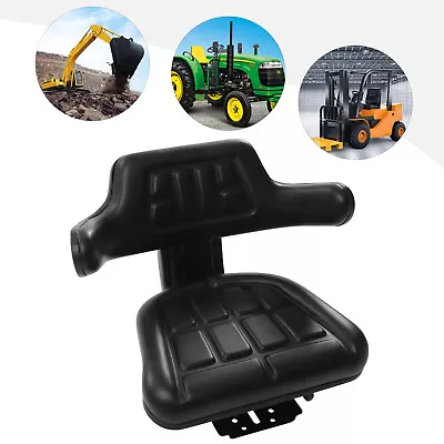 Adjust Truck Chair Universal Tractor Seat Forklift Excavator Suspension Backrest • $113.05