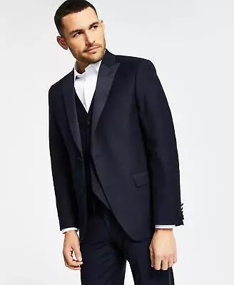 Alfani Men's Slim-Fit Navy Tuxedo Jacket 46L • $32.31