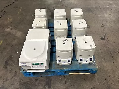 Lot Of (8) Eppendorf 5415D & (1) 5417R Centrifuge • $499.95