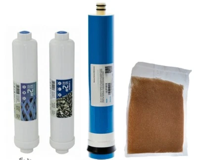 £32.90 • Buy Complete Replacement Filters For Compact 4 Stage Reverse Osmosis RO & DI Unit