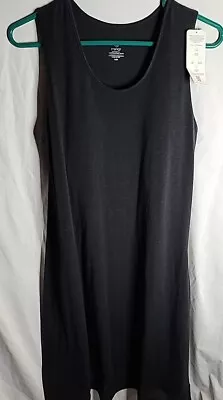 Mondetta Performance Gear Tencel Sleeveless Dress W/ Bra Liner Pockets Black M • $14.99