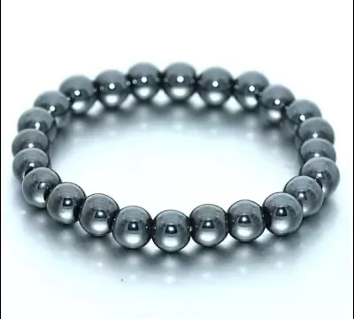 £2.85 • Buy Natural Crystal Gemstone Bead Bracelet Chakra Stone Jewellery UK SELLER 8mm Bead