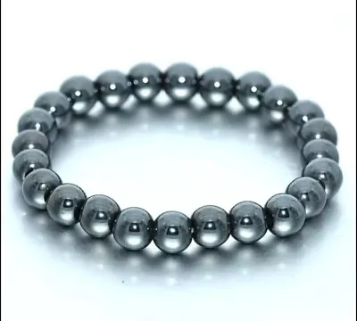 Natural Crystal Gemstone Bead Bracelet Chakra Stone Jewellery UK SELLER 8mm Bead • £2.85