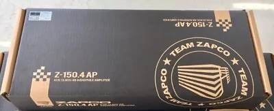 Zapco Z-150.4 AP 4 Channel Class AB Audiophile Amplifier • $1349
