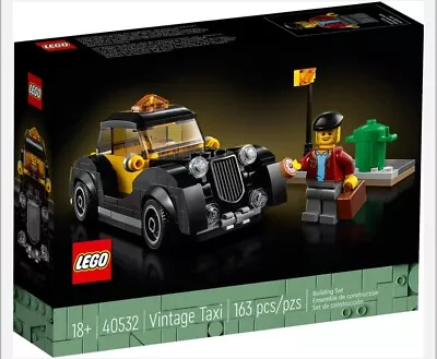 Lego 40532 Vintage Taxi Modular Building 15th Anniversary Collectible New Sealed • $65