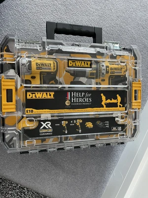 £126 • Buy Dewalt Brushless 18v Drill Set DCL040