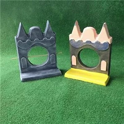 Fairy Castle Bird Feeder Mold - Concrete Plaster Garden Ornament Mould NEW • $45.99