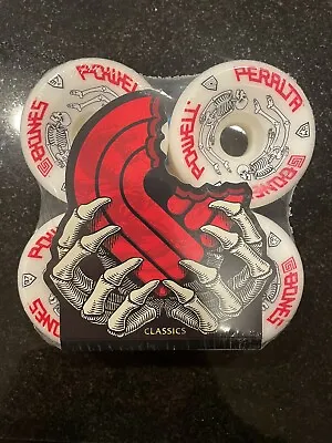 Powell Peralta G-Bones 64mm 97a Skateboard Wheels Old School Re-Issue White • $49.99