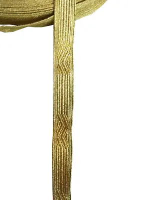 French 19th Century Mylar  Braid Width Size: 1CM (price Per Metre) • £6.50