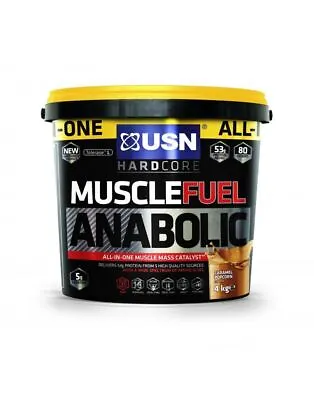 £94.99 • Buy USN Muscle Fuel Anabolic Muscle Mass & Growth Shake Powder -  4kg