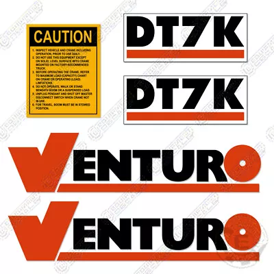 Fits Venturo DT7K Crane Decal Kit  • $34.95