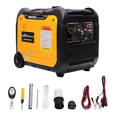 Inverter Generator 5.5KW 5.0KW Petrol Generator Pure Sine Wave Power 13h • £1073.99