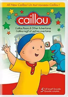 Caillou Roars And Other Adventures (Bilingual) - DVD - VERY GOOD • $5.32