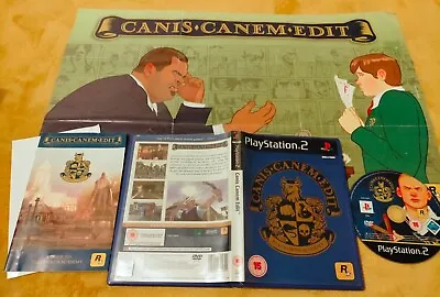 Canis Canem Edit - Bully (PS2 Sony Playstation) VGC Complete Map Video Game PAL • £18.99