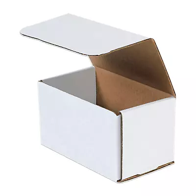 7X4X4 Shipping Boxes Small (50-Pack) Heavy Duty Corrugated Cardboard Boxes For P • $65.99