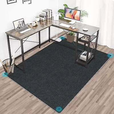 Office Chair Mat Floor Protector For Mat Hardwood Floors Area Rug (34.5 X55 ) • $13.99