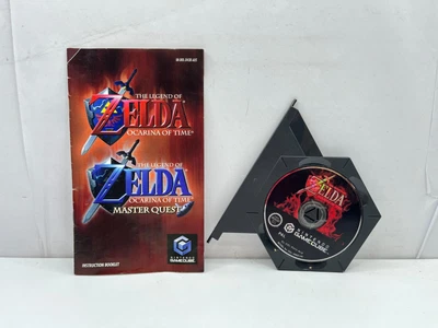 $75 • Buy Legend Of Zelda: Ocarina Of Time Master Quest GameCube Game PAL DISC & MANUAL