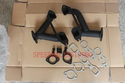 $120 • Buy 216 235 261 Chevy Inline 6 Cylinder Stove Bolt Steel Headers, Painted Black