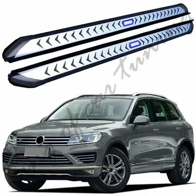 Nerf Bars Running Boards Side Steps Fits For VW Volkswagen Touareg 2011-2018 • $309