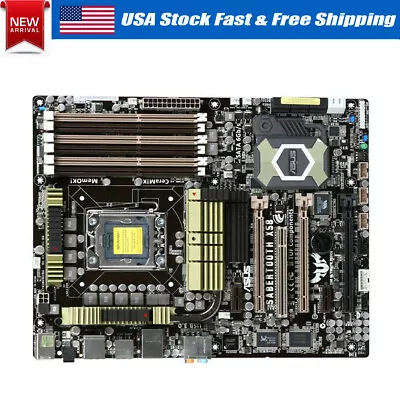 ASUS Saber Tooth X58 LGA 1366 Motherboard SATA3 USB 3.0 Intel X58 ATX DDR3 24GB • $181.99