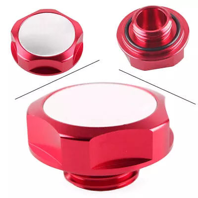 Nismo Billet Engine Oil Filler Cap Fuel Tank Cover For Nissan Models JDM Red AU • $20.26