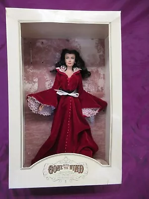 Franklin Mint - Gone With The Wind Scarlett O'hara Vinyl Portrait Doll 15  • $70